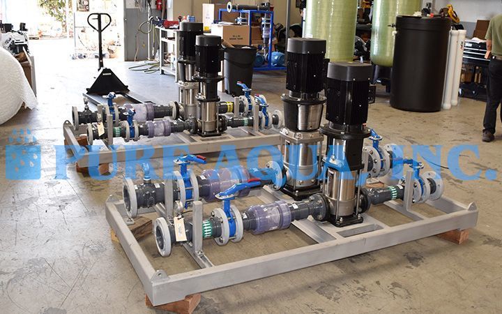 Sistema Duplex de Osmose Reversa 2X 66 GPM - Guiné