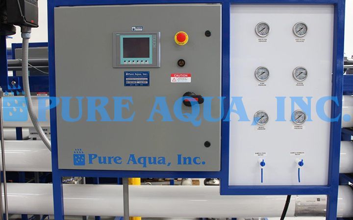 Máquina de Osmose Reversa de Água Altamente Salobra 130,000 GPD - Iêmen