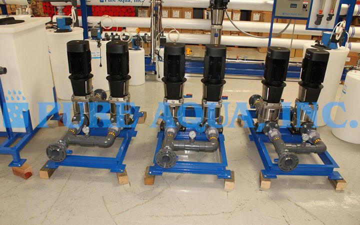 Plantas Industriais de Osmose Reversa de Água Salobra 3 x 126,816 GPD - Egito