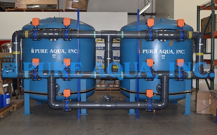 Tratamento de Água Salobra Industrial para Usina 1,700 (m3/dia) - Iraque