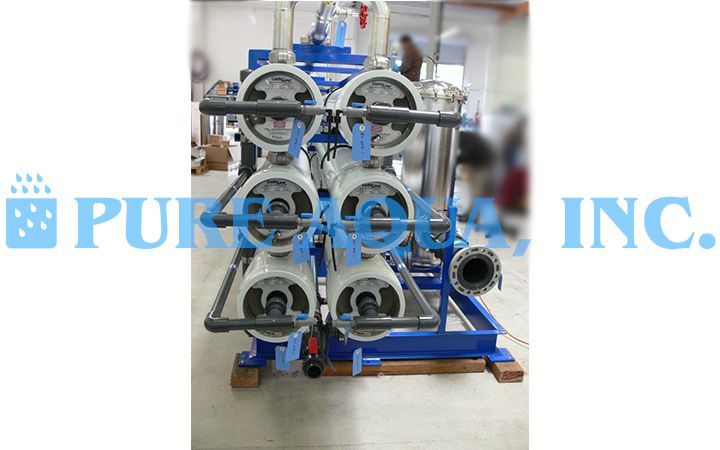 Plantas de Osmose Reversa Industrial de Água Salobra 634,080 GPD - Egito