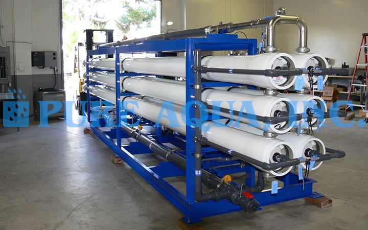 Plantas de Osmose Reversa Industrial de Água Salobra 634,080 GPD - Egito