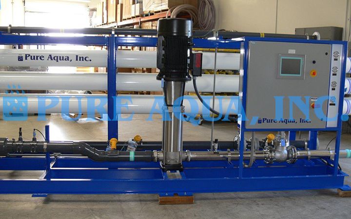 Plantas de Osmose Reversa Industrial de Água Salobra 634,080 GPD - Egito