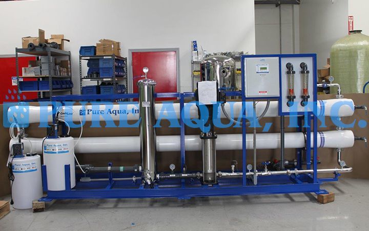Unidade Industrial de Osmose Reversa de Água Salobra 57,000 GPD - Filipinas