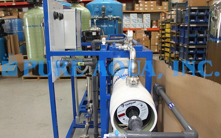 Unidade Industrial de Osmose Reversa de Água Salobra 57,000 GPD - Filipinas