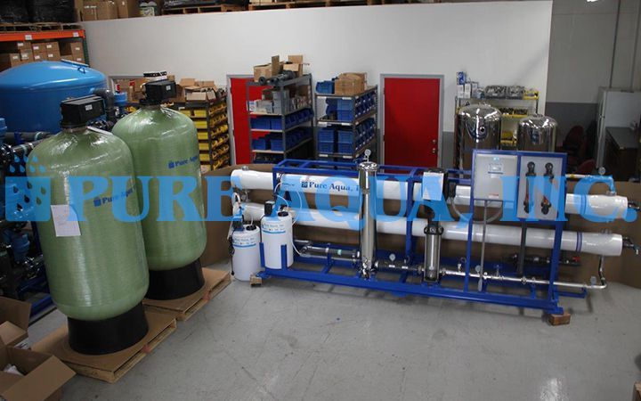 Unidade Industrial de Osmose Reversa de Água Salobra 57,000 GPD - Filipinas