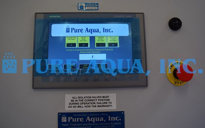 Sistema Industrial de Osmose Reversa para Alimentação de Caldeiras 40 M3/ Hr - Guatemala