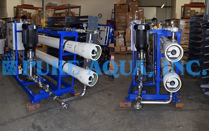 Conjunto Industrial de Osmose Reversa 72,000 GPD - Filipinas