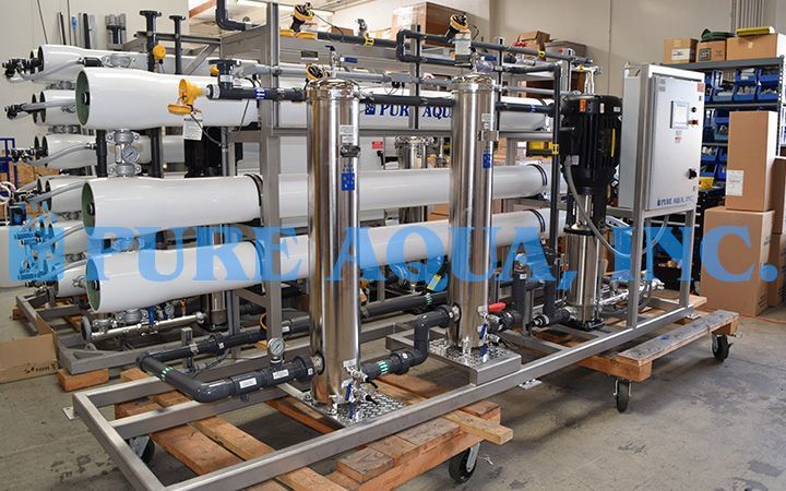 Osmose Reversa Industrial para Irrigação (Redução de Sulfato) 72,000 GPD - EUA