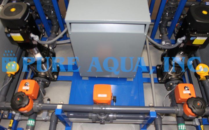 Sistemas de Tratamento de Água por Osmose Reversa e EDI 10 m3/Hr - Iraque