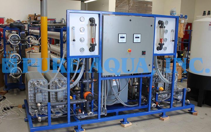 Sistemas de Tratamento de Água por Osmose Reversa e EDI 10 m3/Hr - Iraque