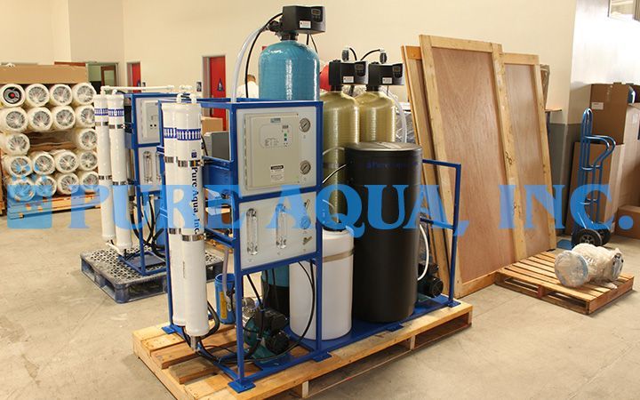 Sistema de Osmose Reversa de Água Salobra 7,500 GPD - EUA