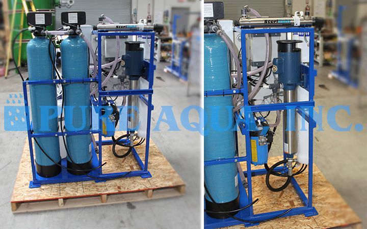 Kit Comercial de Osmose Reversa de Água Salobra 3,000 GPD - Nigéria