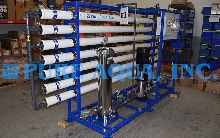 Planta Comercial de Osmose Reversa 3 X 32,000 GPD - Venezuela