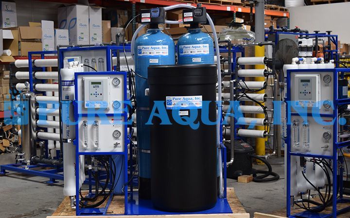 Conjunto Comercial de Osmose Reversa 3 x 7,500 GPD - EUA