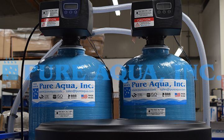 Conjunto Comercial de Osmose Reversa 3 x 7,500 GPD - EUA