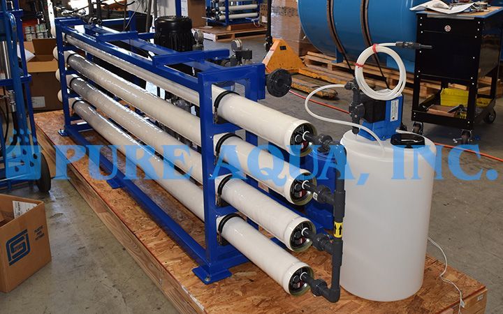 Combinação Comercial de Osmose Reversa 18,000 GPD - Belize