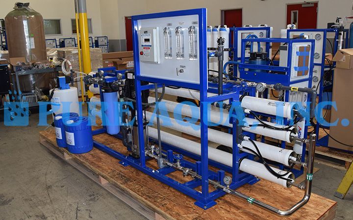 Combinação Comercial de Osmose Reversa 18,000 GPD - Belize