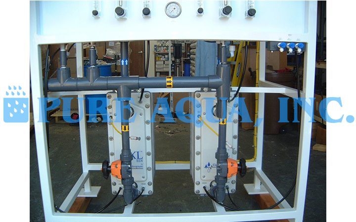 Unidade de Osmose Reversa e EDI 22,000 GPD - EUA
