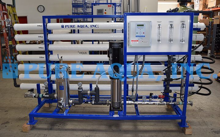 Osmose Reversa para Remoção de Flúor 32,000 GPD - Djibuti