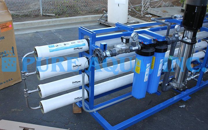 Sistema de Osmose Reversa 19,021 GPD - Egito