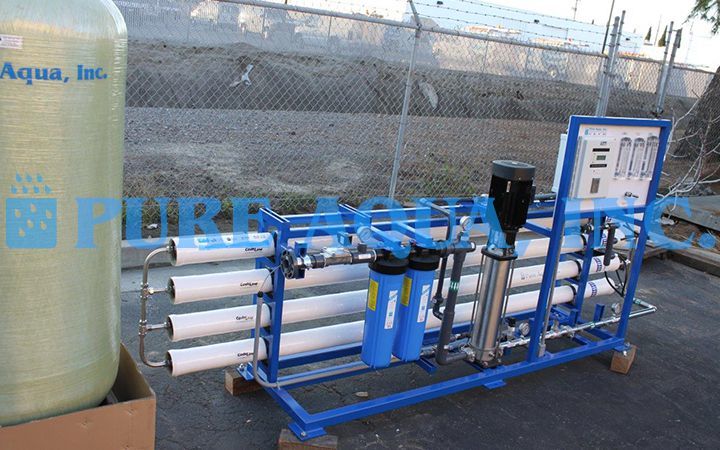 Sistema de Osmose Reversa 19,021 GPD - Egito
