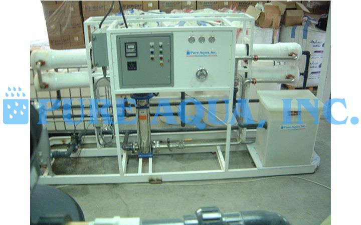 Sistema de Filtragem e Osmose Reversa 50,000 GPD - Kuwait
