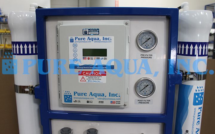 Sistema de Osmose Reversa de Água Salobra 12,000 GPD - Jordânia