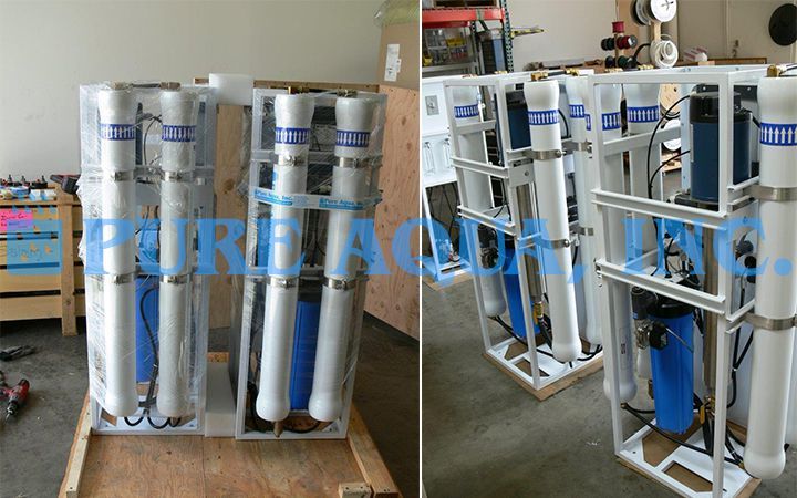 Unidade de Osmose Reversa de Água Salobra 2 x 6,000 GPD - Polónia