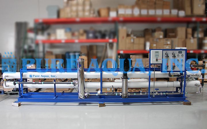 Sistema de Osmose Reversa 87,000 GPD - Azerbaijão