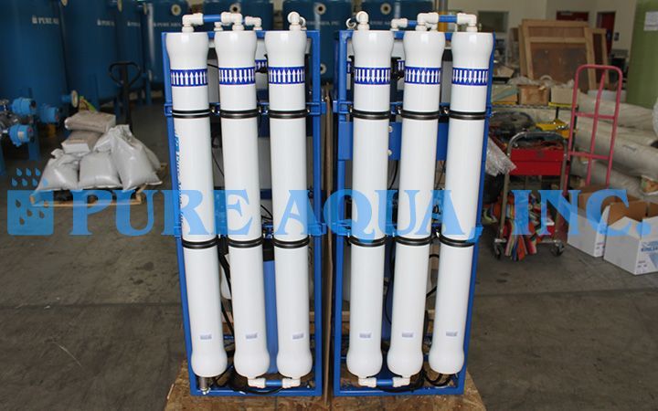 Filtros Comerciais de Osmose Reversa de Água Salobra 2 x 9,000 GPD - Filipinas