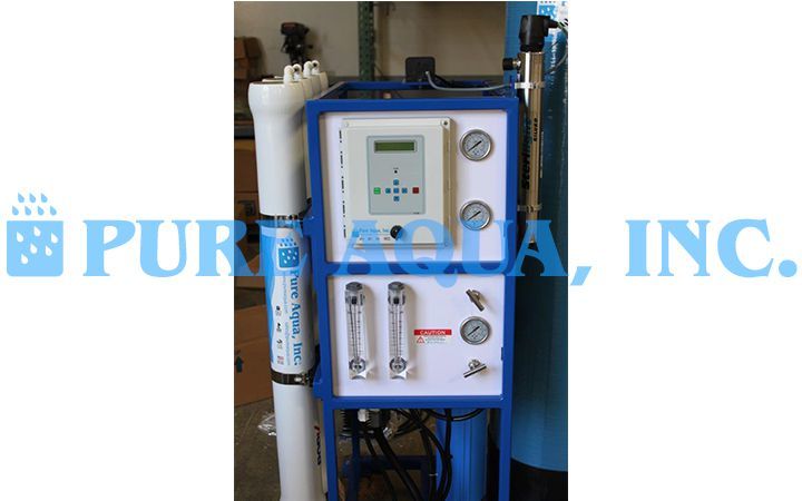Sistema de Osmose Reversa Comercial Montado em Suporte 6,000 GPD - EUA