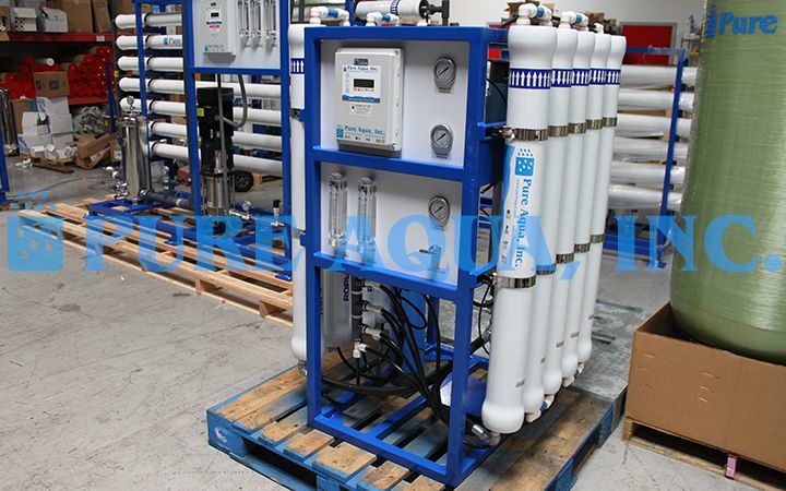 Equipamento de Osmose Reversa da Água da Torneira 32,000 GPD & 15,000 GPD - EUA