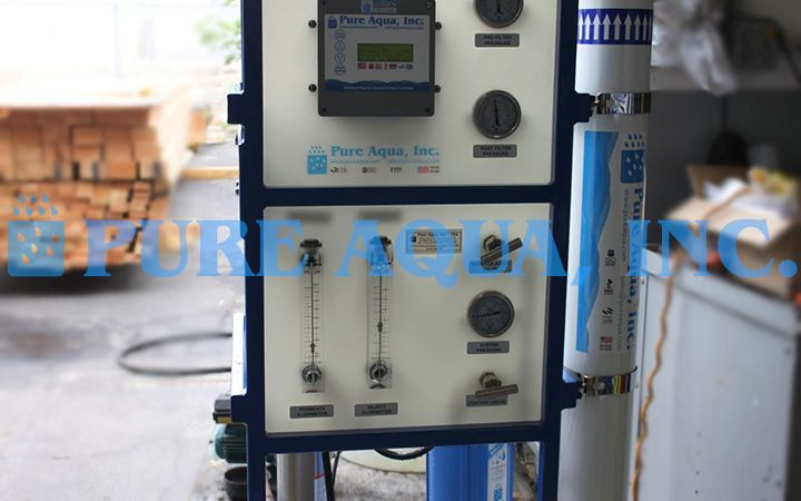 Sistemas de Osmose Reversa de Água Altamente Salobra 5X 1,500 GPD - EAU