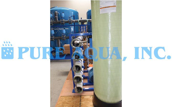 Máquina Comercial de Osmose Reversa de Água do Mar 4,700 GPD - Singapura