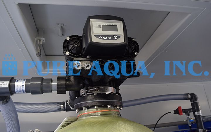 Osmose Reversa de Dupla Passagem de Água do Mar em Contentor para Local de Construção 8,000 GPD - Trinidade