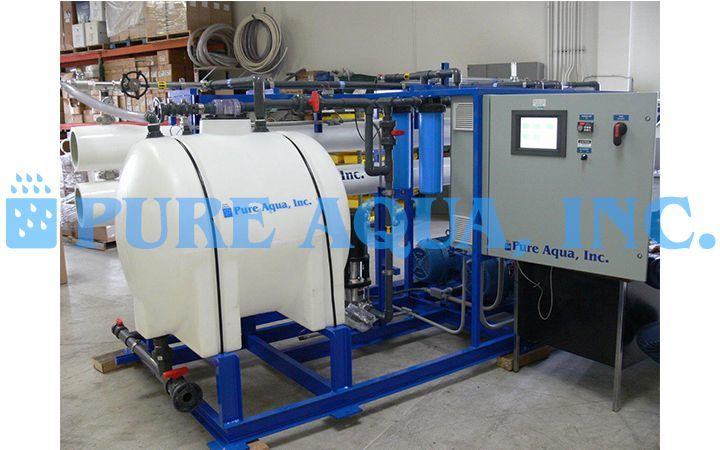 Sistema de Osmose Reversa de Água do Mar 31,000 GPD - Arábia Saudita