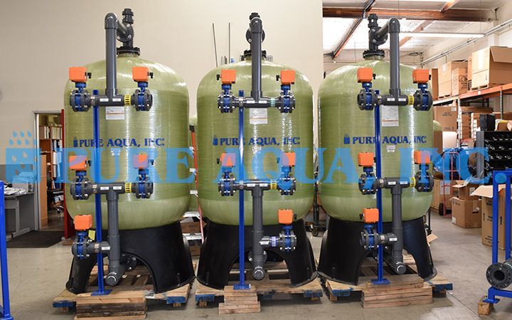 Planta de Osmose Reversa de Água do Mar 48,000 GPD & 96,000 GPD - Maldivas