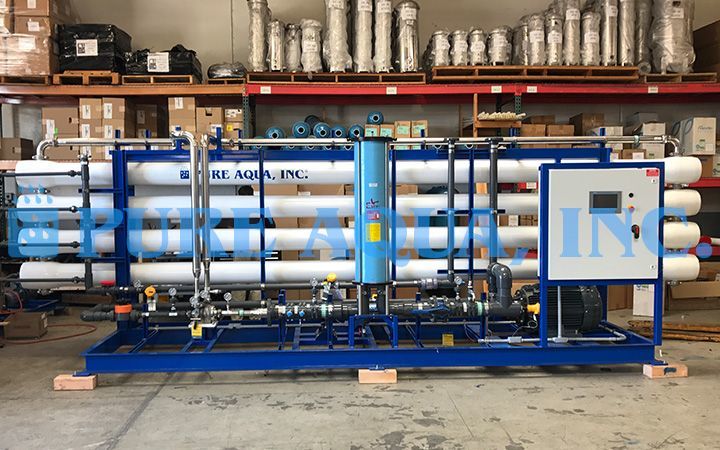 Planta de Osmose Reversa de Água do Mar 48,000 GPD & 96,000 GPD - Maldivas
