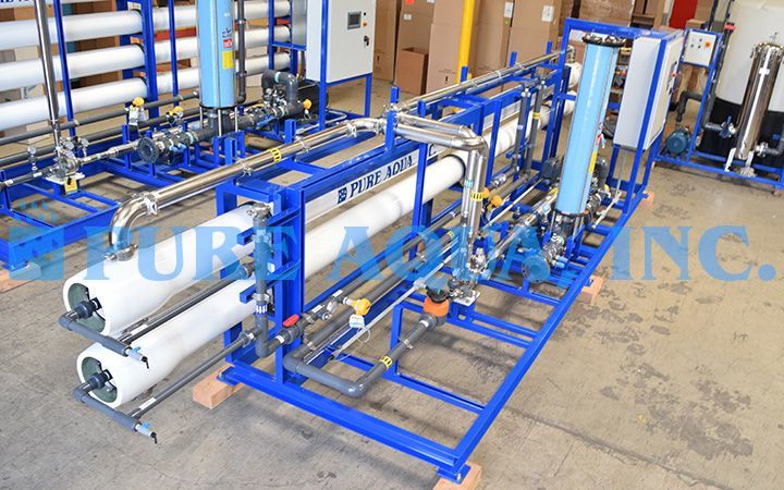 Planta de Osmose Reversa de Água do Mar 48,000 GPD & 96,000 GPD - Maldivas