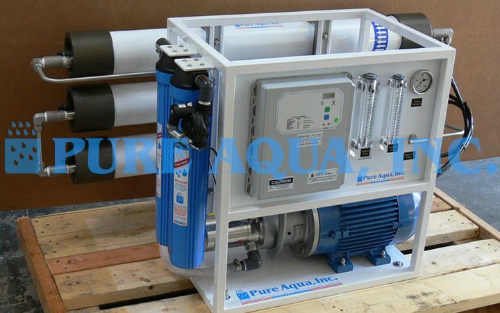 Sistema de Osmose Reversa de Água do Mar 3,000 GPD- Espanha