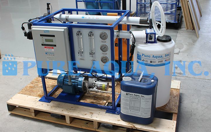 Unidade de Osmose Reversa de Água do Mar 700 GPD - Líbano