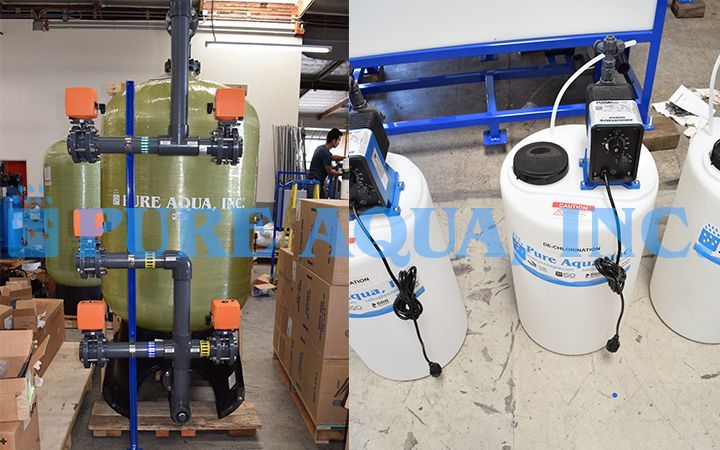  Equipamento de Osmose Reversa de Água do Mar 24,000 GPD - Maldivas