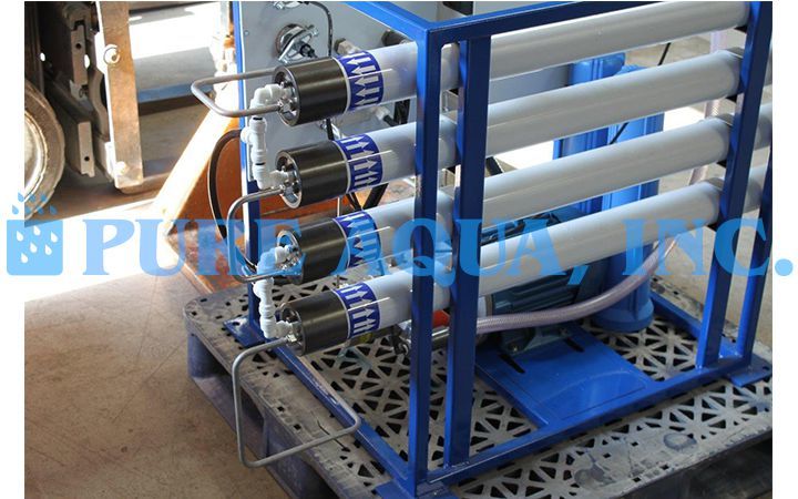 Sistema de Osmose Reversa de Água do Mar 2x 700 GPD & 1x 1,300 GPD - Filipinas