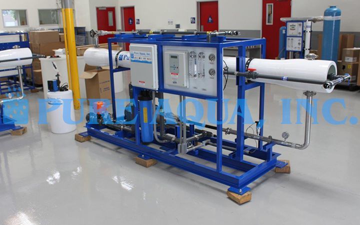 Sistema de Osmose Reversa de Água do Mar 2X 12,000 GPD - Ilhas do Caribe