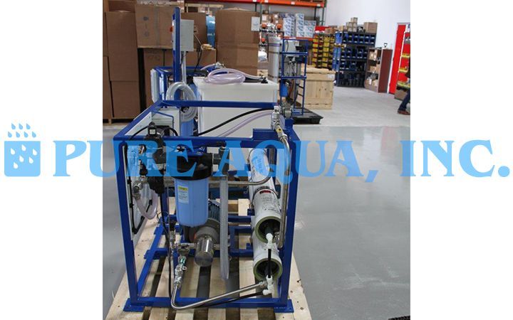 Sistemas de Osmose Reversa de Água do Mar 3x2,100 GPD - EUA