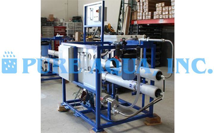 Sistemas de Osmose Reversa de Água do Mar 3x2,100 GPD - EUA