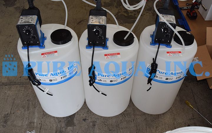 Sistema de Dessalinização por Osmose Reversa de Ultrafiltragem 4,500 GPD - Equador