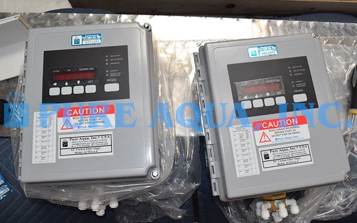 Sistema de Filtração por Carbono Ativado para Redução de COT 2X 216 GPM - Nova Zelândia