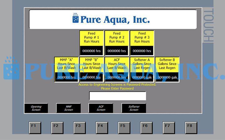 Sistema de Filtragem por Mídia Industrial em Contêiner 216,000 GPD - Palau